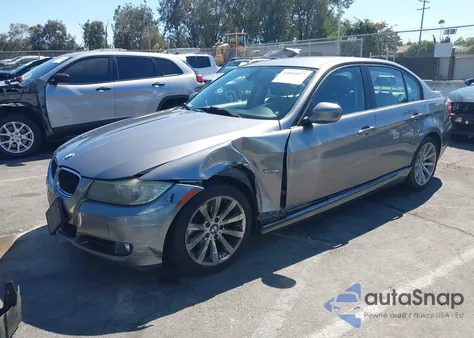 2011 BMW 328I из США, поврежденный, VIN WBAPH5C50BA445537